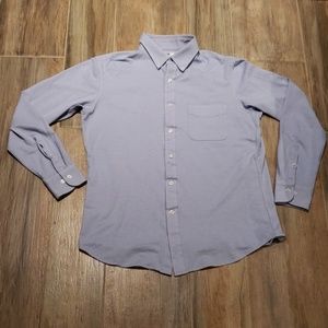 Uni Qlo Slim Fit Button Up Shirt Long Sleeve